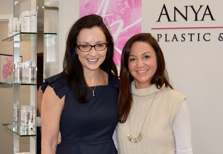 Dr. Kishinevsky with Nicole Cosentino